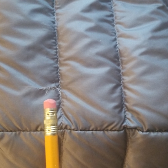 REI Boys Down Vest Grey EUC Size 10 -12 Kids Youth Unisex - Picture 5 of 13